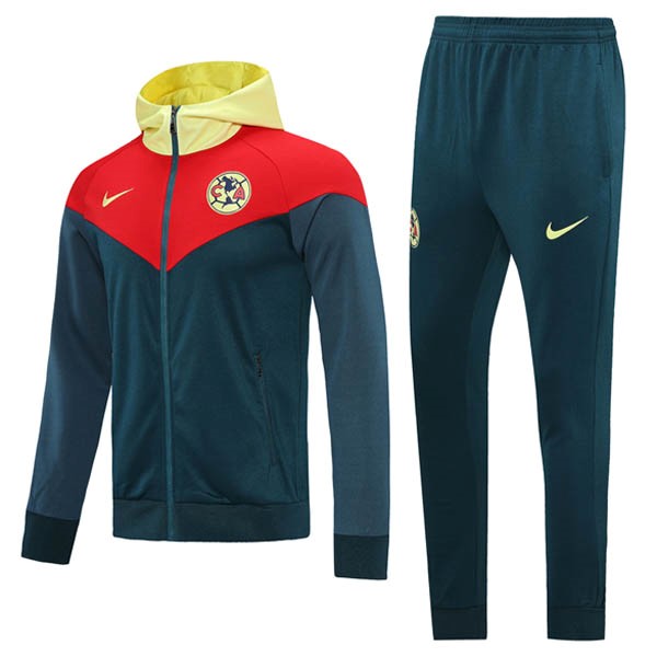 Chaqueta Con Capucha América 2020-2021 Rojo Azul